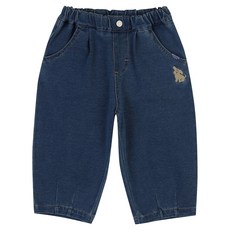 압소바 제키 배기 데님 팬츠