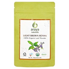 아라야 헤나, 1개, 라이트브라운