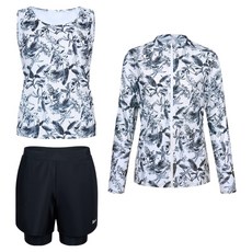 renoma SWIM 女款單色花卉防磨衣上下套裝 RN-LS2G934