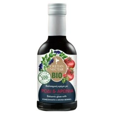 克里特花蜜 有機石榴與野櫻莓巴薩米克淋醬, 1個, 200ml