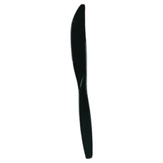 천운패키지 나이프 블랙 19.5cm, 1개, 100개입