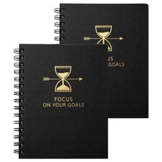 세우세 타임플래너 스터디 스케줄러, 2개, 블랙