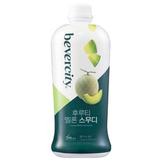 bevercity Fruity 甜瓜冰沙, 1個, 1.8kg