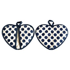 리빙사냥 오븐용 하트형 방열 장갑, 2개, 바구니