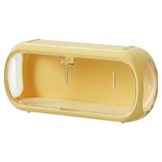 데일로그 라운드 투명 캡슐 스택업 피규어 케이스 옐로우, 1개