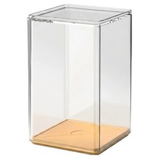 데일로그 고투명 아크릴 피규어 케이스 1구 진열장 보관함 옐로우, 6개