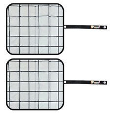 더해피 휴대용 접이식 등산 방석 2p, 07 타일 체크