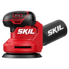 SKIL 20V 充電式低震動隨機軌道砂光機 裸機 5件組 SR7603SE00