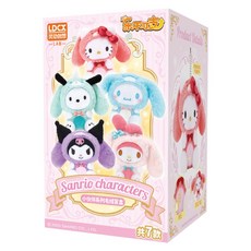 LDCX 靈動創想 Sanrio 三麗鷗絨毛盲盒 樂不可支 款式隨機, 1個