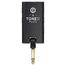 아이케이멀티미디어 AI 기타 모델링 블루투스 포터블 헤드폰 앰프, 블랙, TONEX Plug 블랙, TONEX Plug