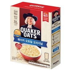 QUAKER 桂格 原味燕麥片, 1kg, 1個