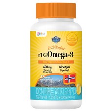 다이아몬드캘리포니아뉴트리션 DCN 퍼펙트 알티지 오메가3 60.6g, 1개, 60정
