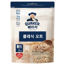 퀘이커 클래식 오트 시리얼, 350g, 1개
