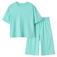 유니프랜드 쿨 주름지 플리츠 7부 상하의 세트