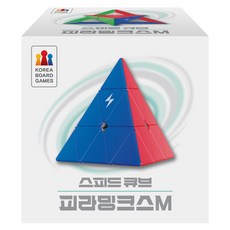 코리아보드게임즈 피라밍크스M 스피드 큐브, 혼합색상, 1개