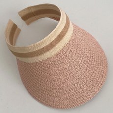 해피제이 여성용 자외선 차단 밀짚 썬캡