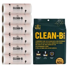 Nature Living Clean B Pro 地板用除塵滾筒補充包 6入, 1個