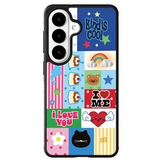 어프어프 컬러풀 믹스 블록 에폭시 휴대폰 케이스 Basic