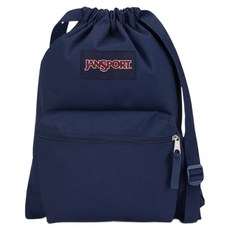 JANSPORT DRAW SACK 後背包 JS0A83LQ003, 海軍藍, 1個