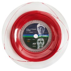YONEX Poly Tour Fire 120 圓形網球線, 紅色(120), 1個