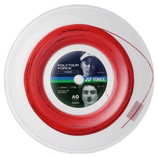 YONEX Poly Tour Force 120 圓形網球線, 紅色
