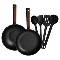 DELLAGO 電磁爐 Oil Master 平底鍋 6件組