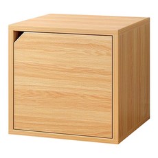 HORLA 生活家居 帶門櫃 RUY160207 30 x 30 x 30cm, 原木色, 1件