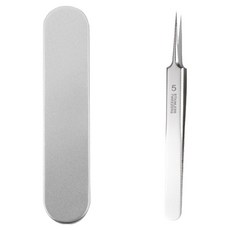 Pocket Master 超精密鑷子 美容夾 直型 + 鐵盒套組