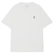 커버낫 남녀공용 소로나 스몰 C 로고 티셔츠