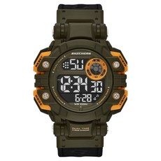 SKECHERS 男士 Allenford 數位 NATO 錶帶手錶 SR118