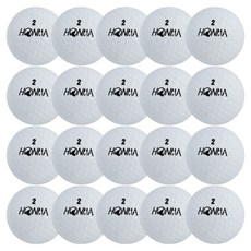 혼마 혼합 특A+ 로스트볼, 화이트, 20개, 1개입 화이트, 20개, 1개입