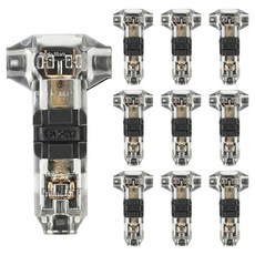 차티스트 자동차 T자형 무탈피 전선 연결 커넥터 CS036 T1 타입, 10개