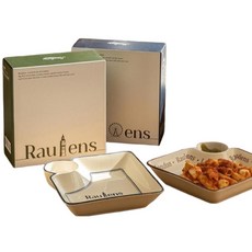 메종오브제 로렌스 런던 만두접시 2종 세트, Green, Red, 1세트