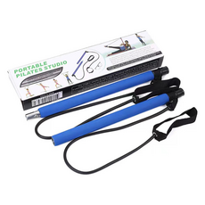 수앤스타일 필라테스 다기능 피트니스 바 색상상자, 파란색, 1개