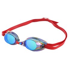 미즈노 노패킹 미러 슬림렌즈 레이싱 수경 N3JEC071, 스모크에메랄드(N3JEC07138), 1개