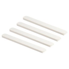 편한생활연구소 접착식 슬라이딩 레일, 4개, 화이트