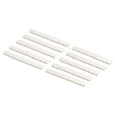 편한생활연구소 접착식 슬라이딩 레일, 10개, 화이트