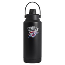 NBA 블랙 보온 보냉 텀블러, 오클라호마 썬더, 1개, 950ml