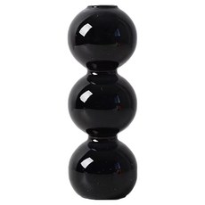 바이데 분위기 좋은 인테리어 화병 3구, 블랙