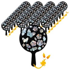 minhwashop 螺鈿貼紙鏡子裝飾 UDPOM043