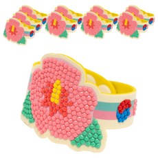 민화샵 우리나라 보석십자수 팔찌 만들기 S250091, 10개, 무궁화