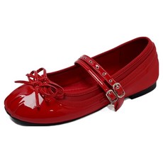 CHAAKAN SHOES 荷葉邊蝴蝶結瑪莉珍平底鞋 PMEMR1i1500