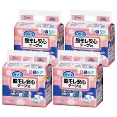Relief 日本原裝進口 防漏安心黏貼式紙尿褲 男女適用, M碼, 4個, 15片