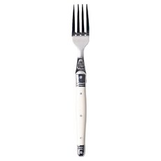 장듀보 라귀올 양식 커트러리 메인 디너포크, 화이트, 1개