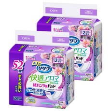 Relief 日本原裝進口 紙尿褲專用尿布片 除臭花香, FREE(onesize), 2個, 52片