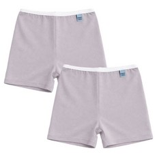 YEROOYENA 兒童三分人造絲蕾絲內搭褲 2件組