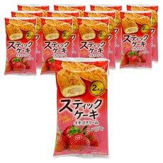 리마 딸기 케이크 스틱, 80g, 12개