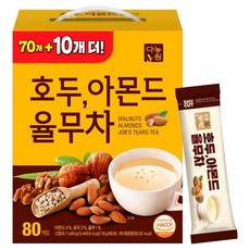 다농원 호두 아몬드 율무차, 80개입, 1개, 18g