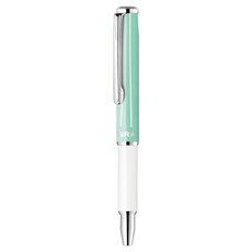 에스엘에프원 SL F1 mini 제브라 볼펜 0.7mm, 밀크블루그린(볼펜) + 블랙(잉크), 1개