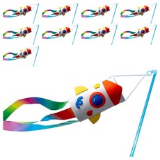 민화샵 EVA 바람자루 만들기 S2501270, 혼합색상, 10개